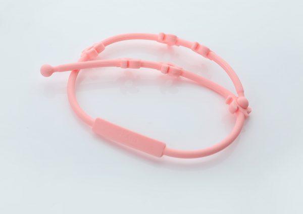 Halteband Spielzeug Silikon rosa